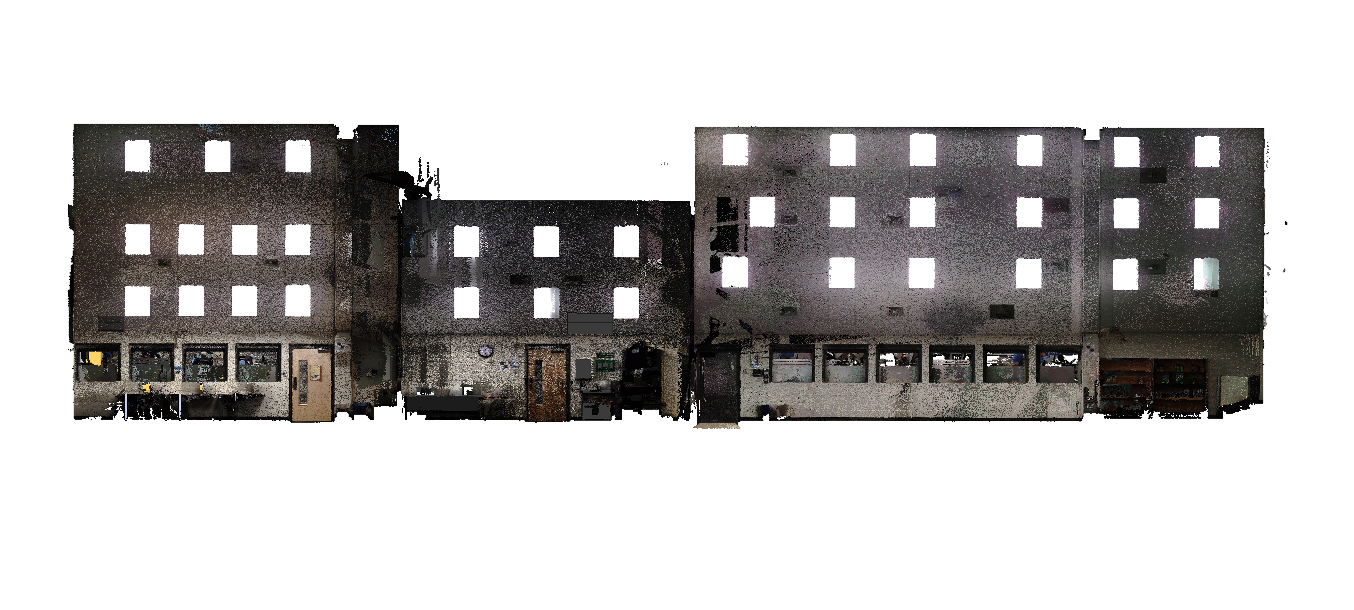 Angled 3D Scan Data