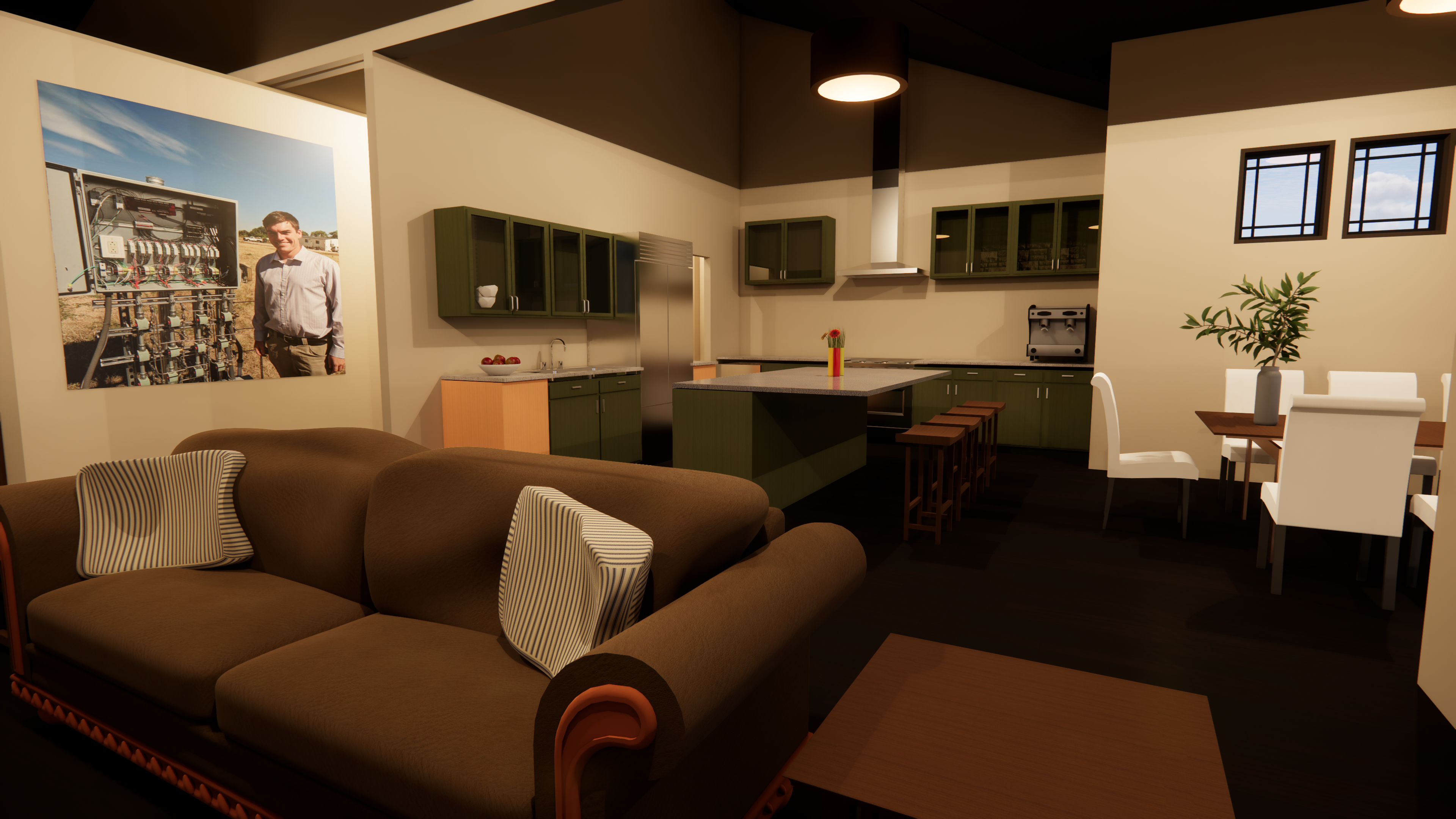Living Room Render