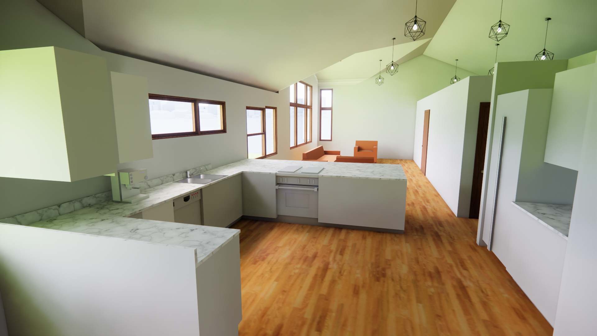 Living Room Render