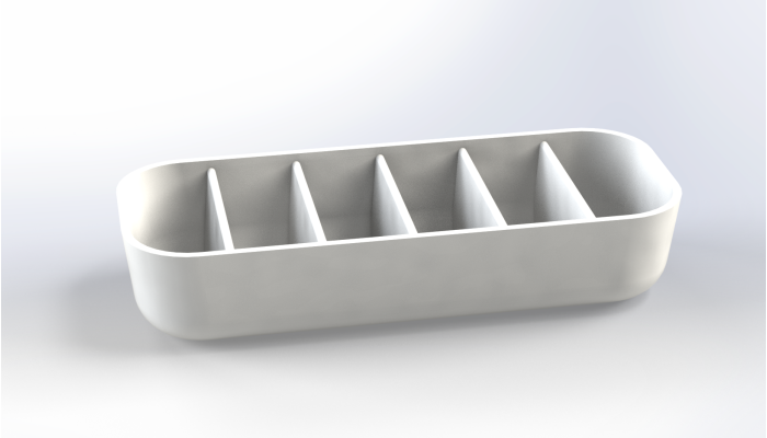 Organizer Tray SolidWorks Project and SolidWorks Visualize Rendering